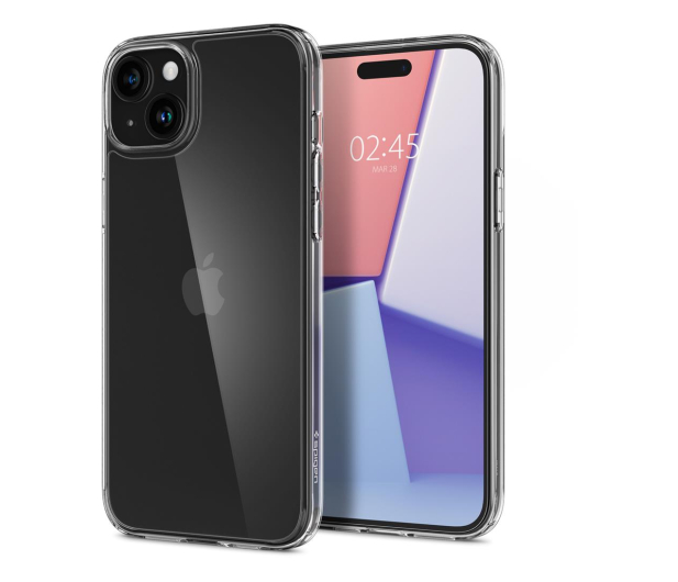 SPIGEN Airskin Hybrid do iPhone 15 Pro crystal clear ACS06697 - 1178773 - zdjęcie